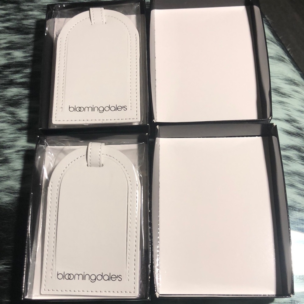 Bloomingdales luggage tags